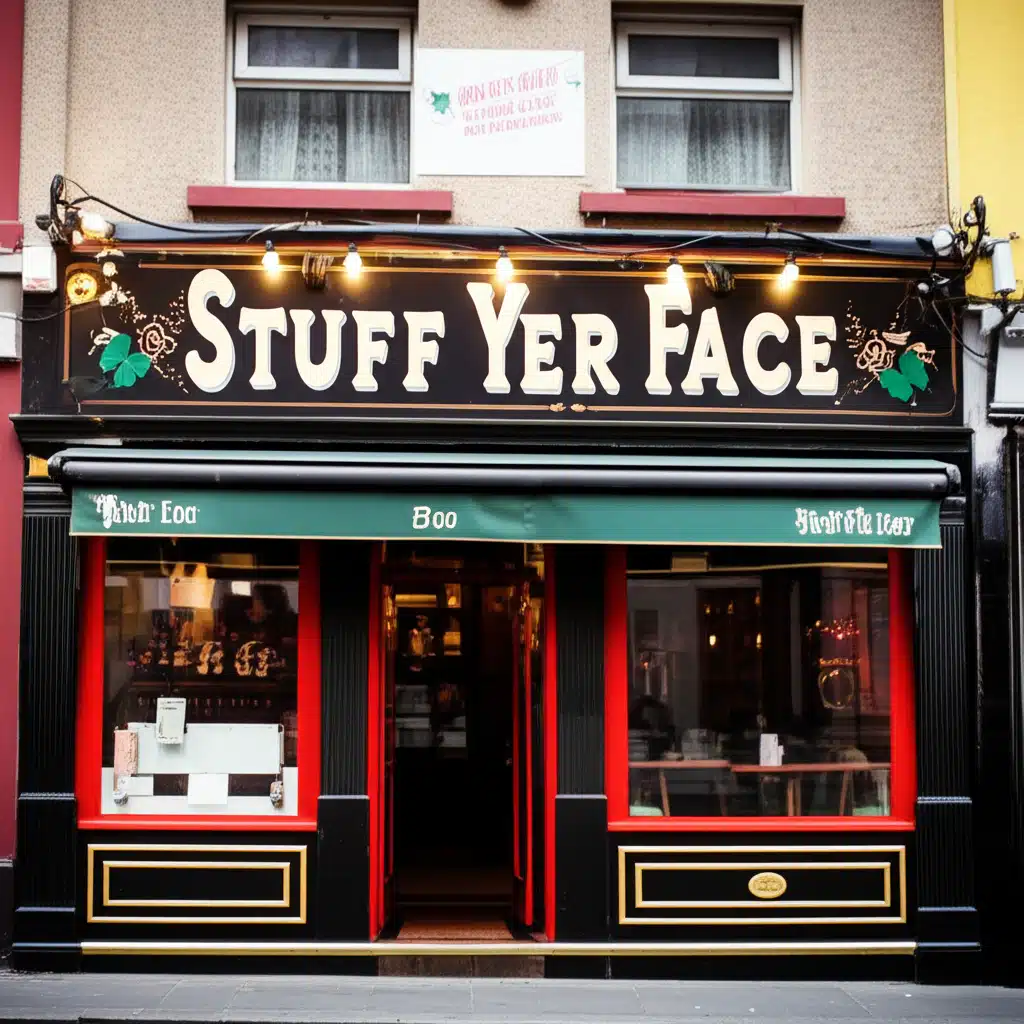 Stuff Yer Face: Imáil Ghaelach de Dhíoghraíocht agus Spraoi