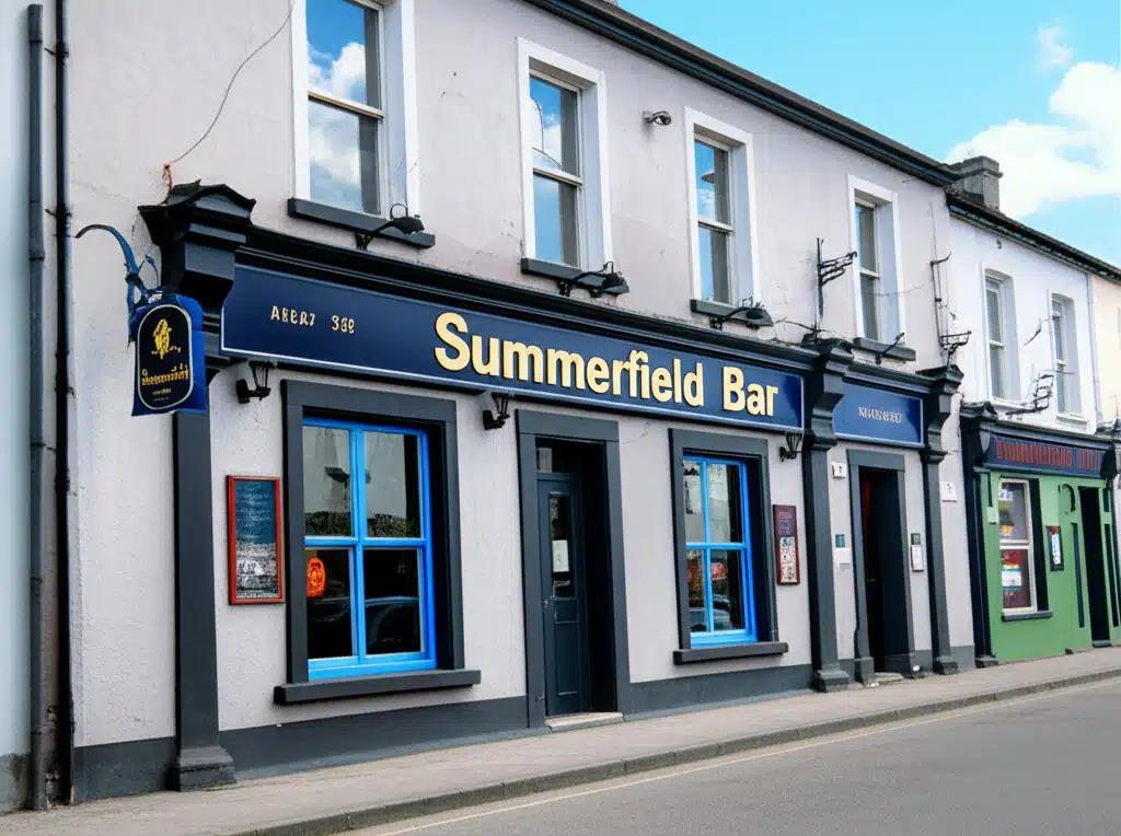 Summerfield Bar: Tionscail Samhraidh, Áit Siceáil agus Ceol