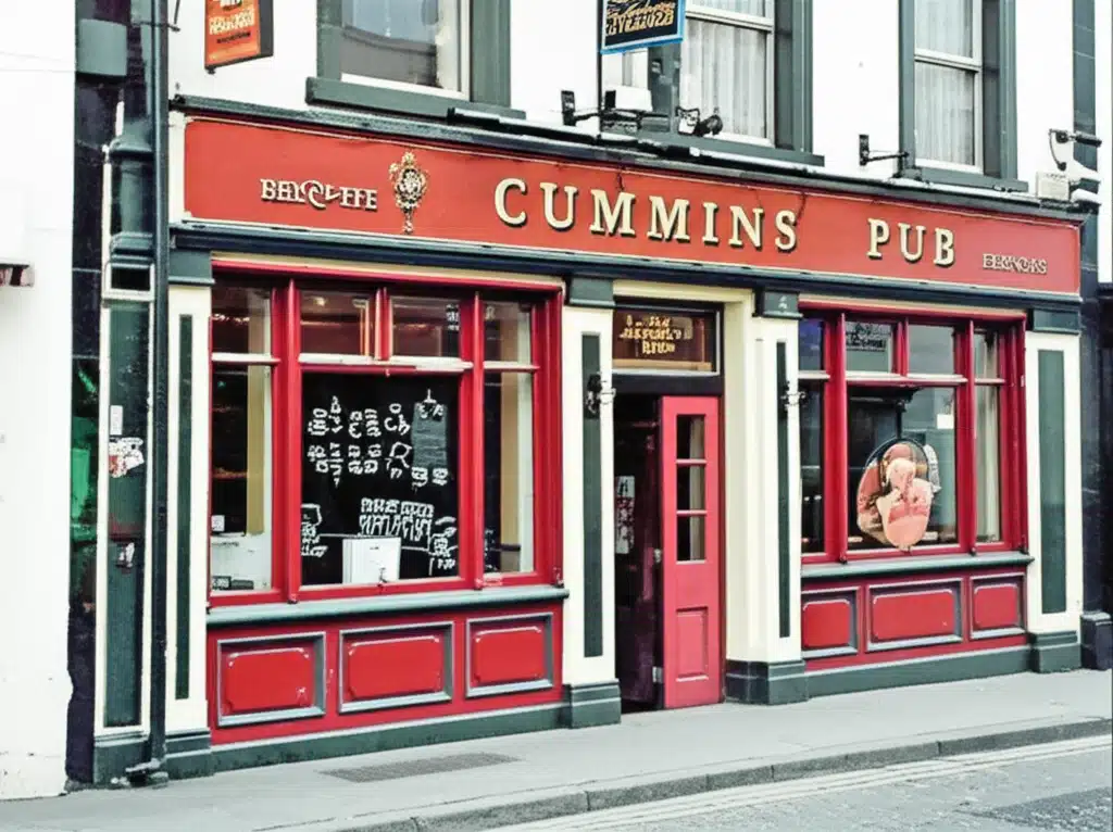 Tá Cúrsaí Cummins Pub, Pobal agus Ceol Traidisiúnta
