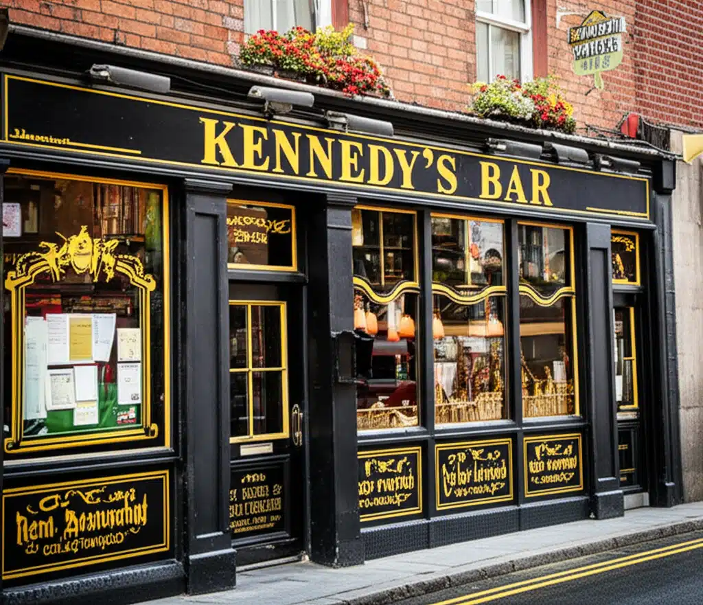 Kennedy's Bar 1 Tá Kennedys Bar, Pubs Tradiúnta in Éirinn, ar fáil anseo