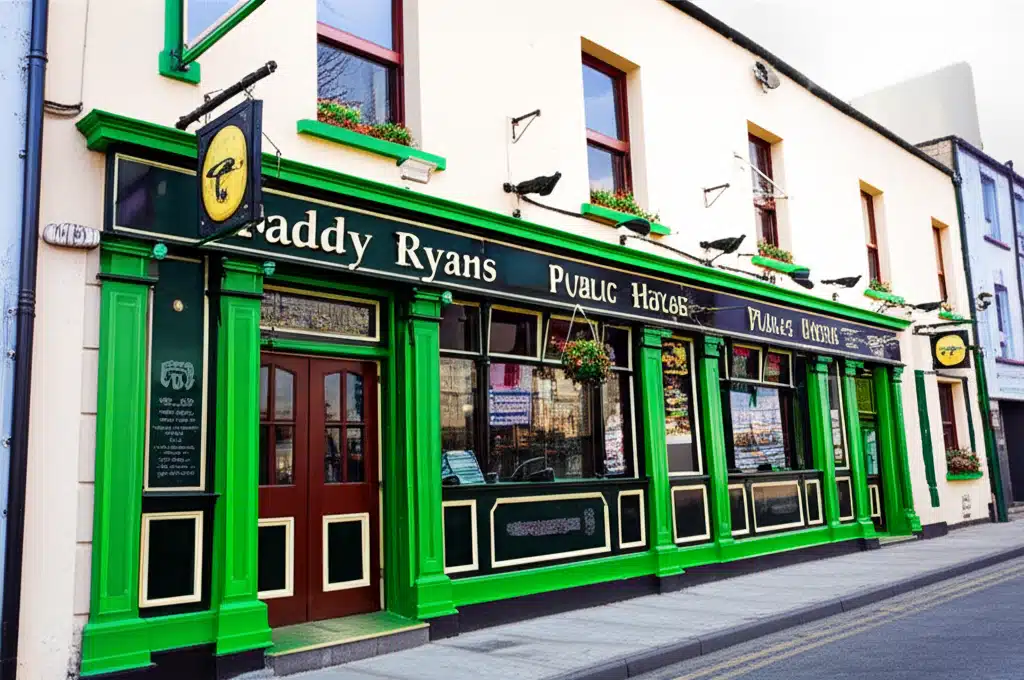Paddy Ryans Public House 1 Tá Paddy Ryans Public House: Taise ar Fheirmhín Bheag