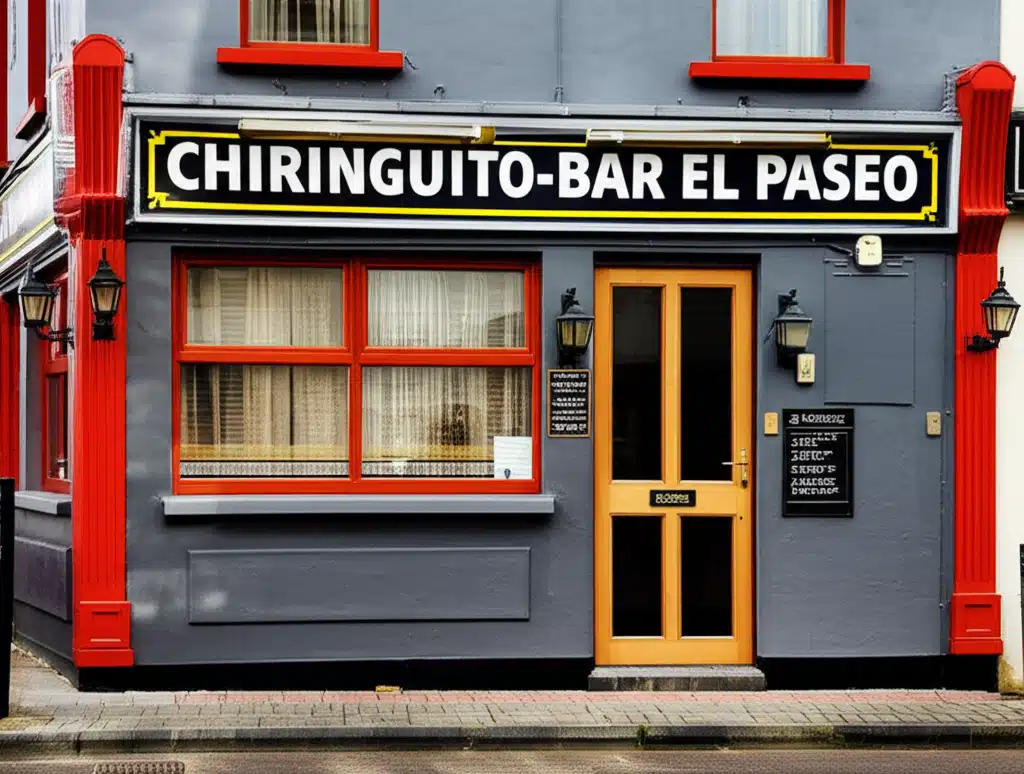 Tá Séipéal-Bár El Paseo: Grá de na Farraige