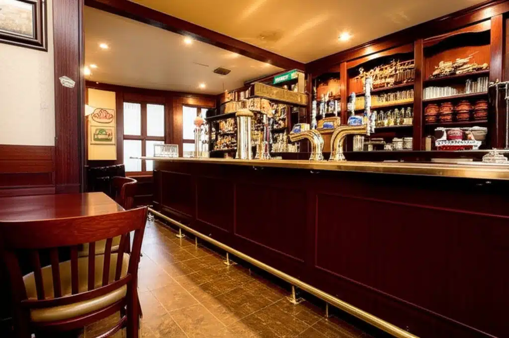 The Cosy Bar 1 Tá an Bar Snug: Teach Tabhairne Ciuín, Gasta agus Grásta