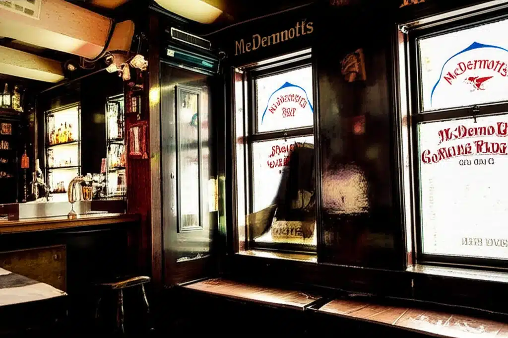 Tá an Beoir is Fearr agus Ceol ar fáil in McDermotts Bar