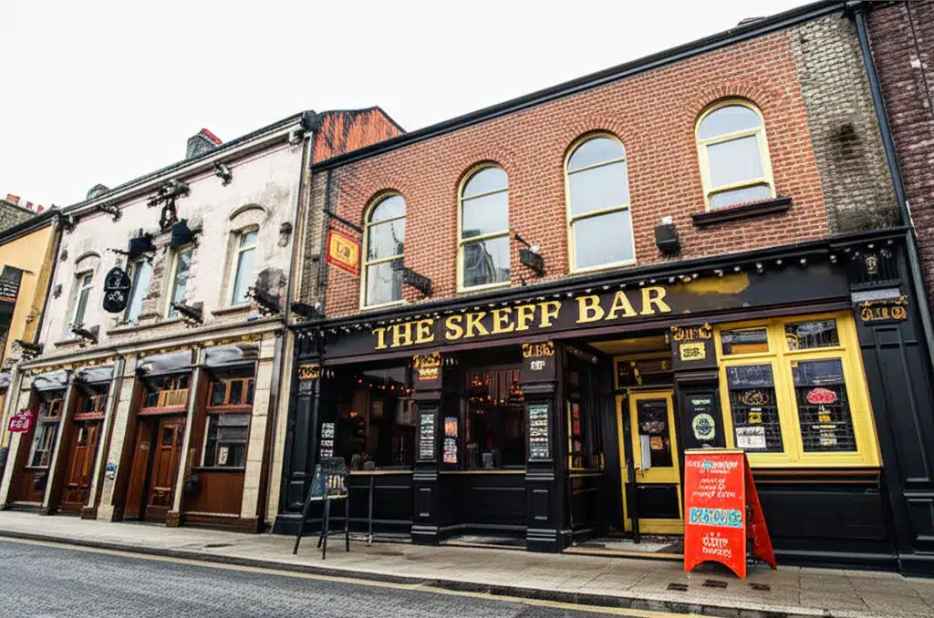 The Skeff Bar 1 Tá an Bheár Skeff: Póbail Phictiúir de Bheár Agusuáil