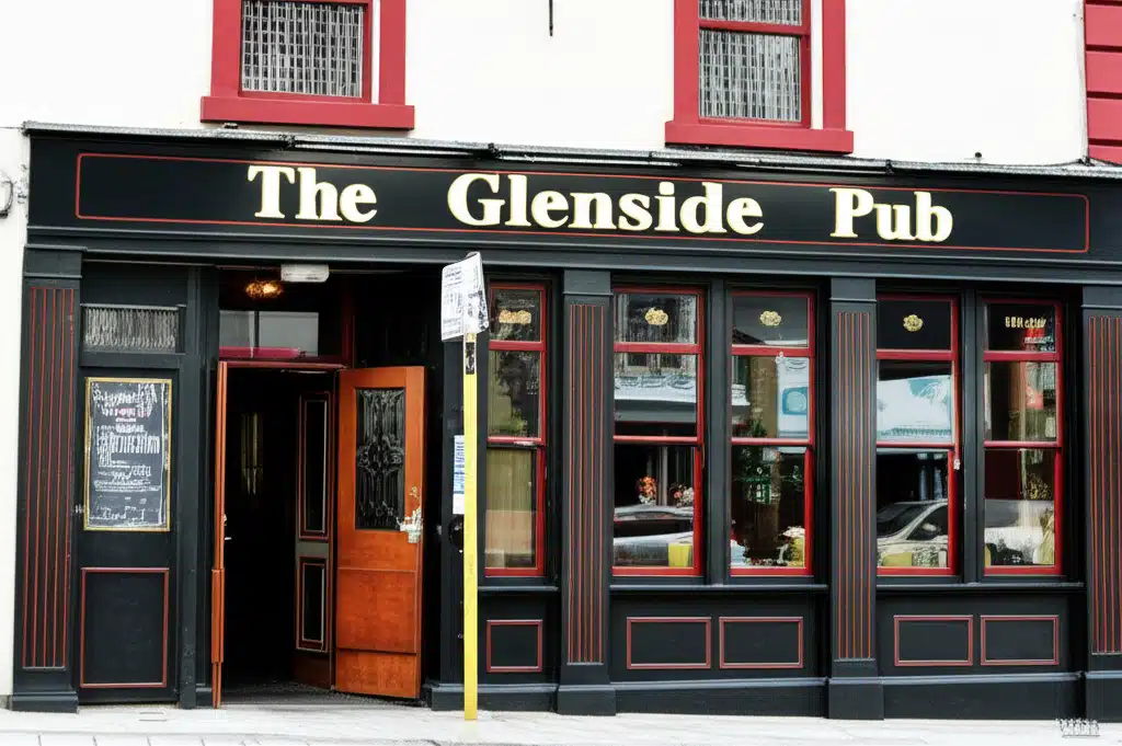 The Glenside Pub 1 Tá an Glenside Pub: Tionól Poitíoch agus Ceol Traidisiúnta