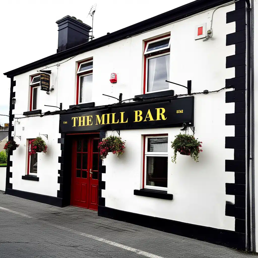 Tá an Mill Bar, Drumlish, áit iontach le hól agus ceol a bhaint amach.