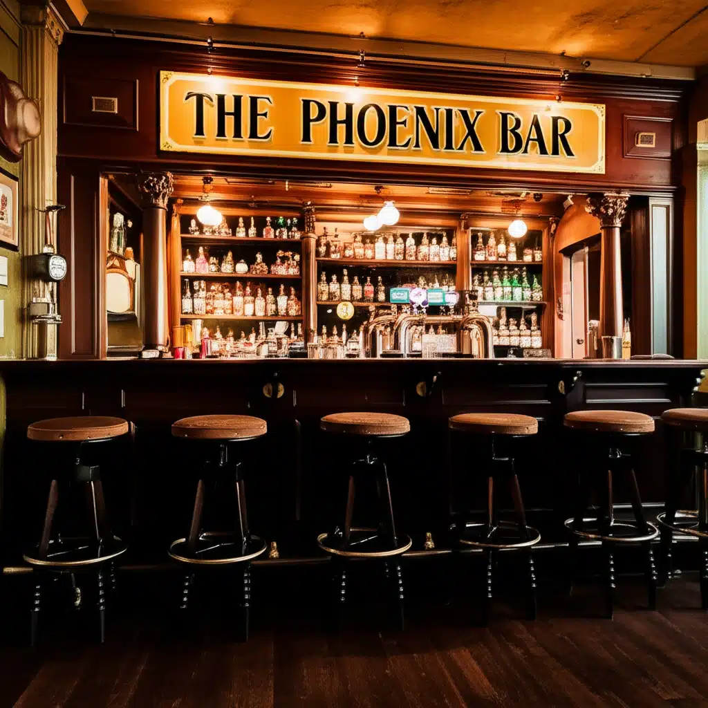 The Phoenix Bar 1 Tá an Phoenix Bar: Póg le Feisean agus Ceol