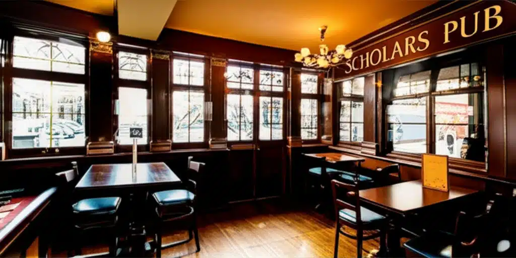Tá an Pub Scholars: Áit Fíorúil do Léitheoirí agus Oideachasóirí