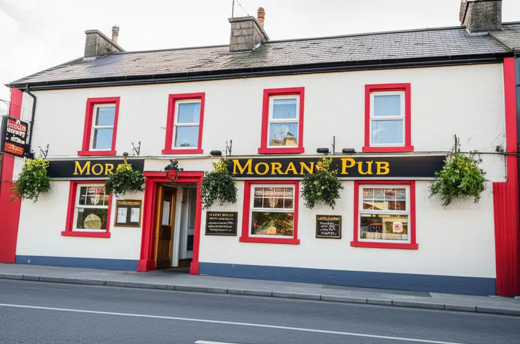 Morans Pub 1 Tá an Pub Traidisiúnta Morans Pub in Éirinn