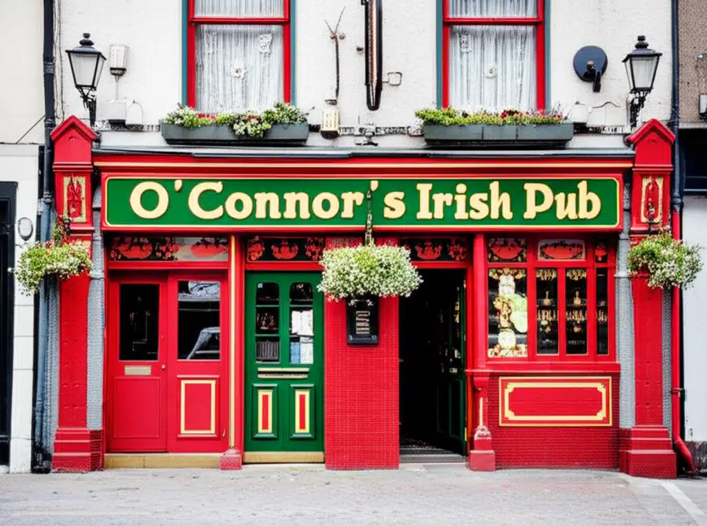O'Connor's Irish Pub 1 Tá an Tigh Tabhairne OConnors Irish Pub ar fáil anseo