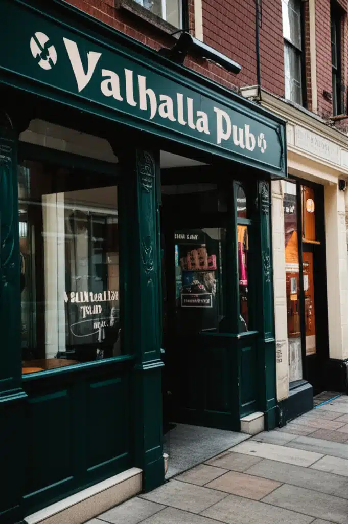 Valhalla Pub 1 Tá an Valhalla Pub: Teach Tabhairne Ceoil agus Craic