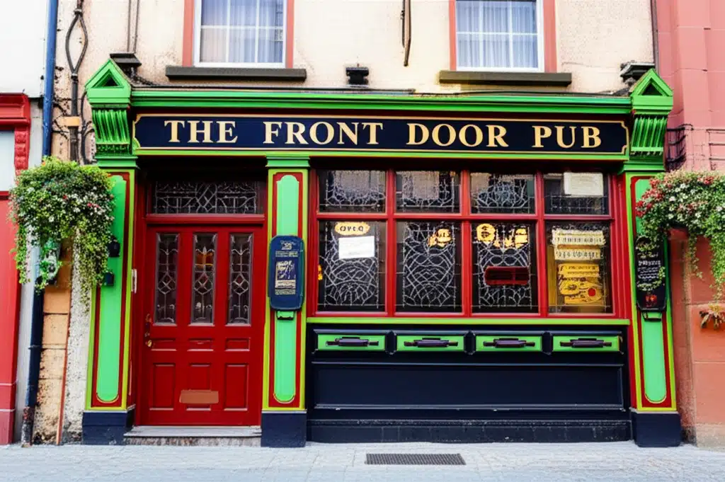 The Front Door Pub 1 Tá an teach tábhairne The Front Door ar fáil anseo