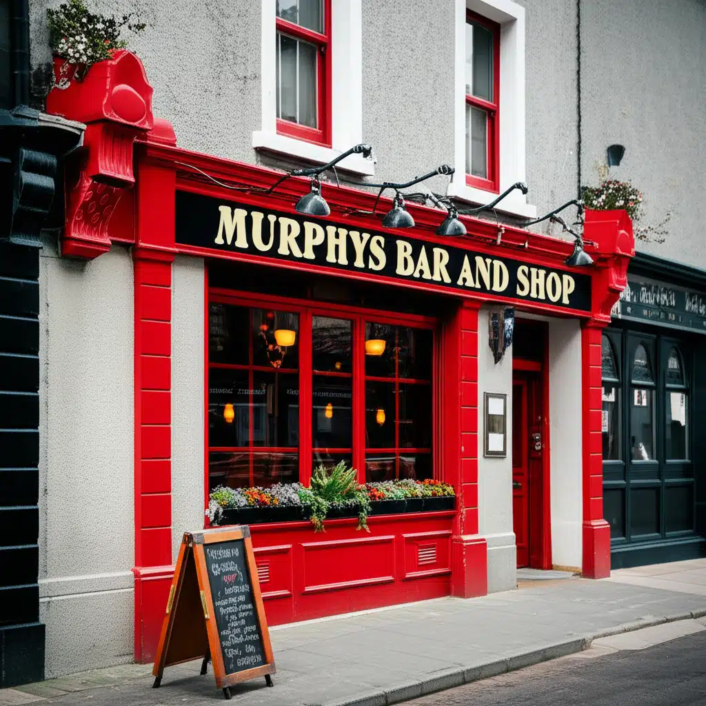 Murphys bar and shop 1 Tá an teach tábhairne agus siopa ag Murphy - Teach Tábhairne agus Siopa