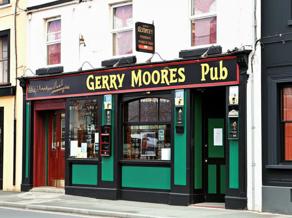 Tá sé seo íomhá de Gerry Moores Pub, teach tabhairne traidisiúnta