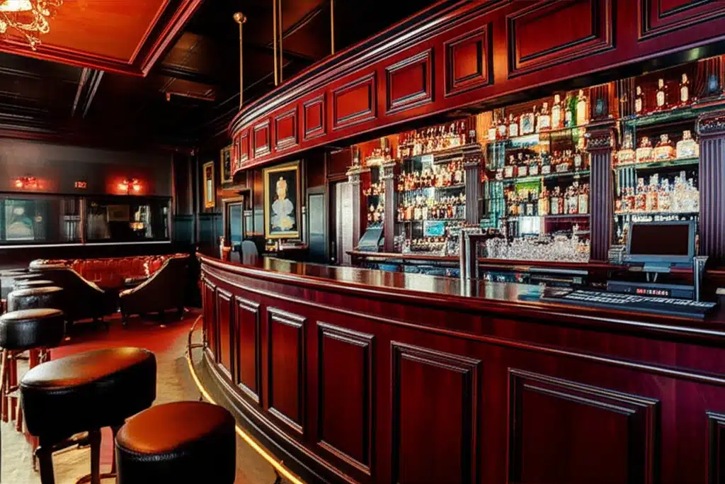 The Bentley Room Bar 1 Tabar an Bentley Room: Bar Stíligh agus Deas