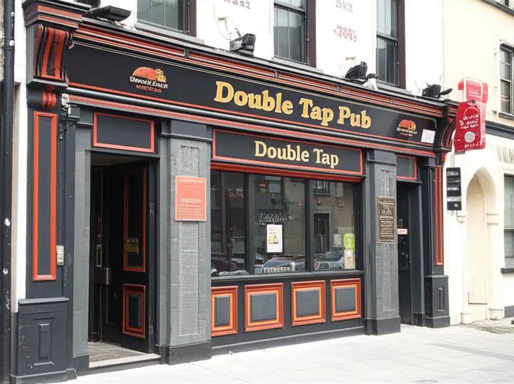 Tabarna Double Tap: Áit Sóisialta le Déanta