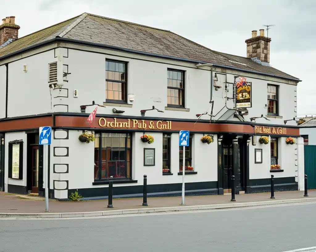 Táibléad agus Gril sa Púcairt: Orchard Pub & Grill