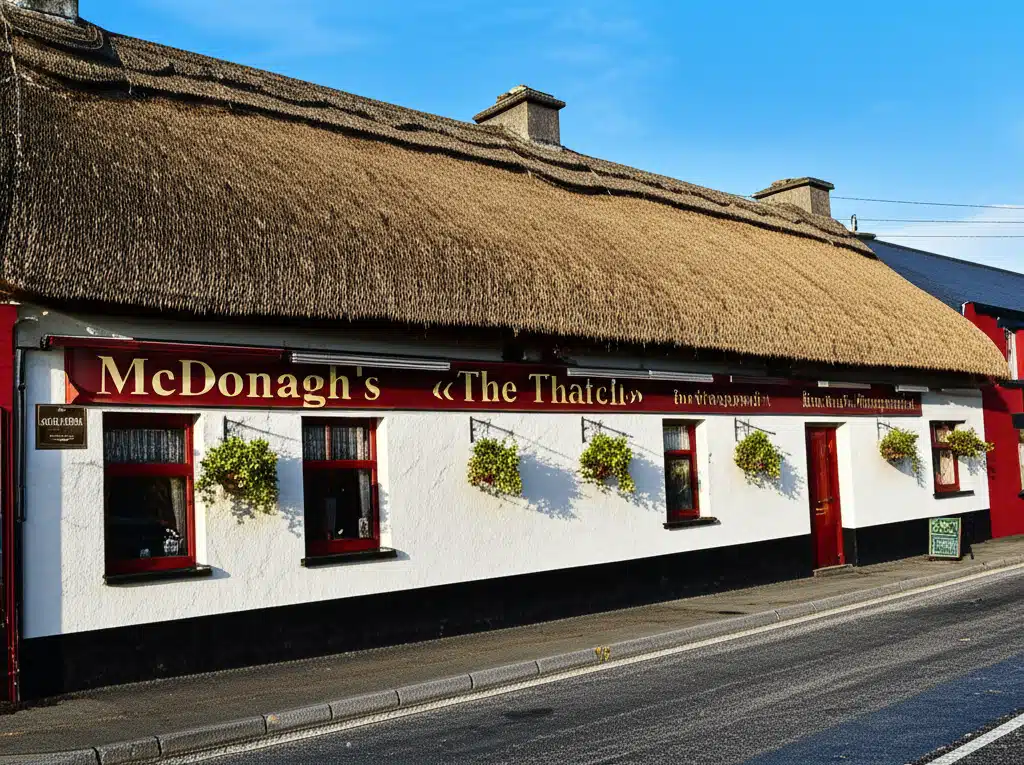 McDonagh’s "The Thatch" Bar & Beergarden 1 Táin na nÓg: McDonagh’s The Thatch Bar & Beoirghairdín