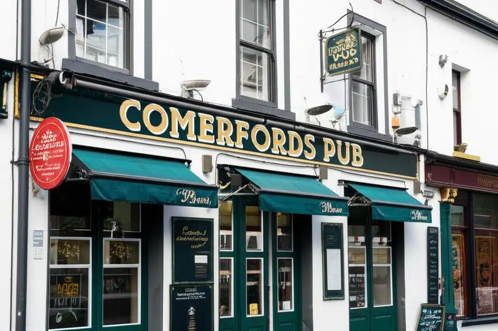 Comerfords Pub 1 Táinn Comhfhearsa: Pub Traidisiúnta i gComerfords