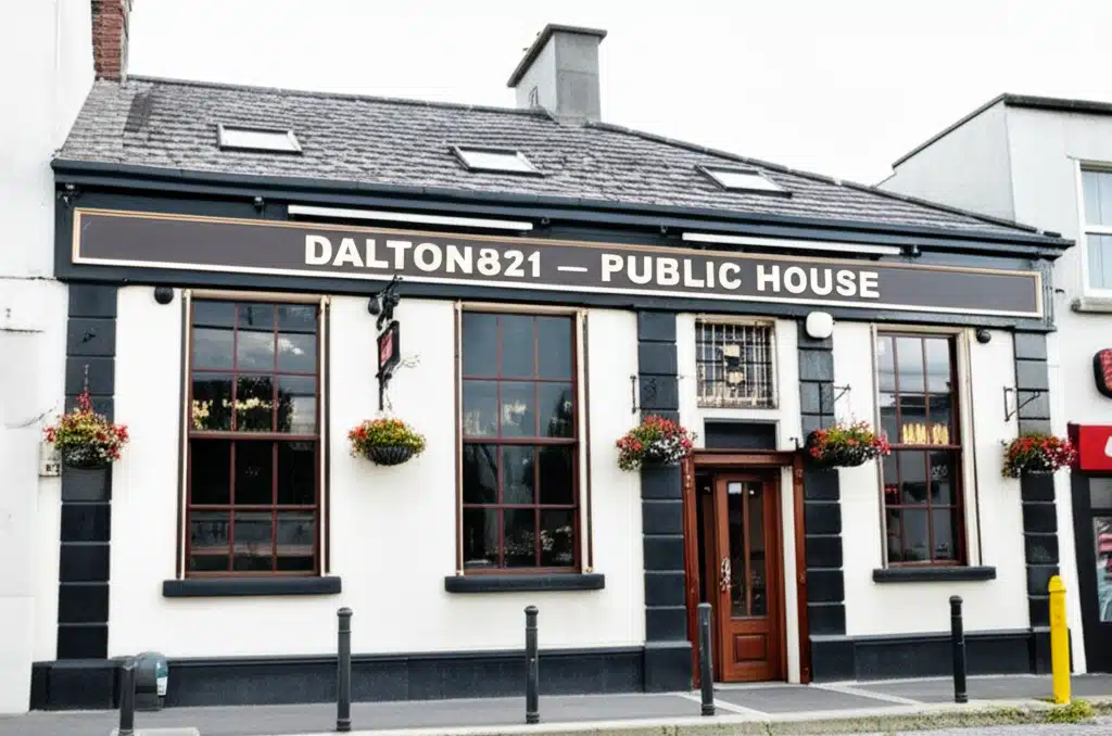 **Táinn Dalton – Teach Ósta Poiblí i gCéin**