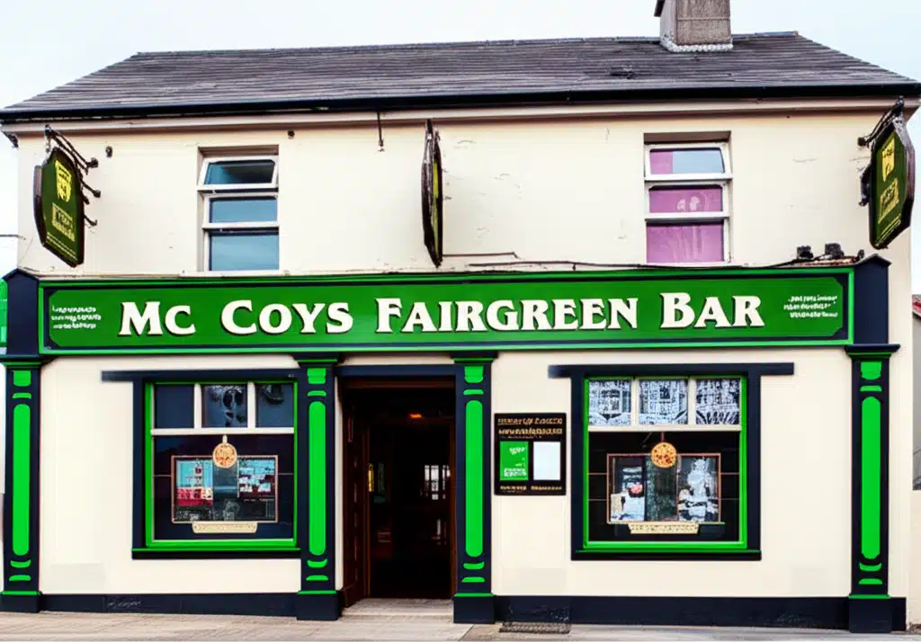 Mc Coys Fairgreen Bar 1 Táinn McCoys Fairgreen Bar: Tógáil Sceala agus Ceol