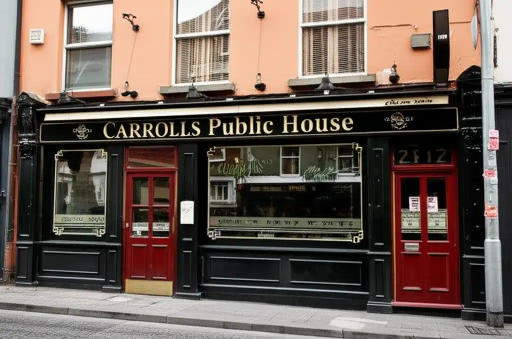 Táinse Carrolls: Teach Tabhairne Poiblí Traidisiúnta na hÉireann