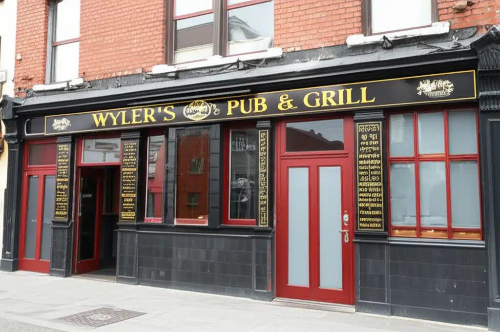Wyler's Pub & Grill 1 Táinse Wyler: Bia, Deoch agus Craic i nPub & Grill
