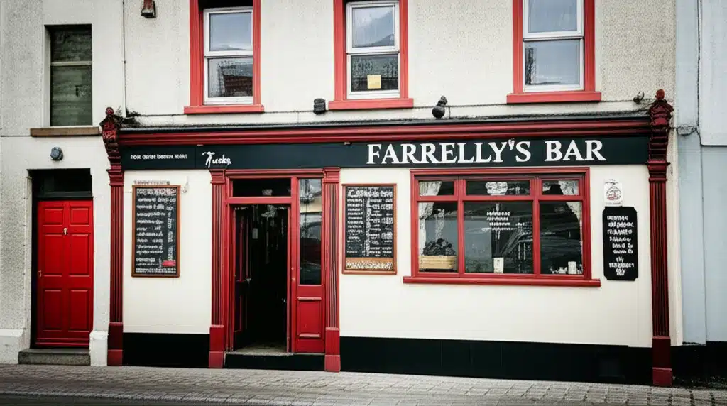 Táinse ag Farrellys Bar - Póg le Pobal Áitiúil