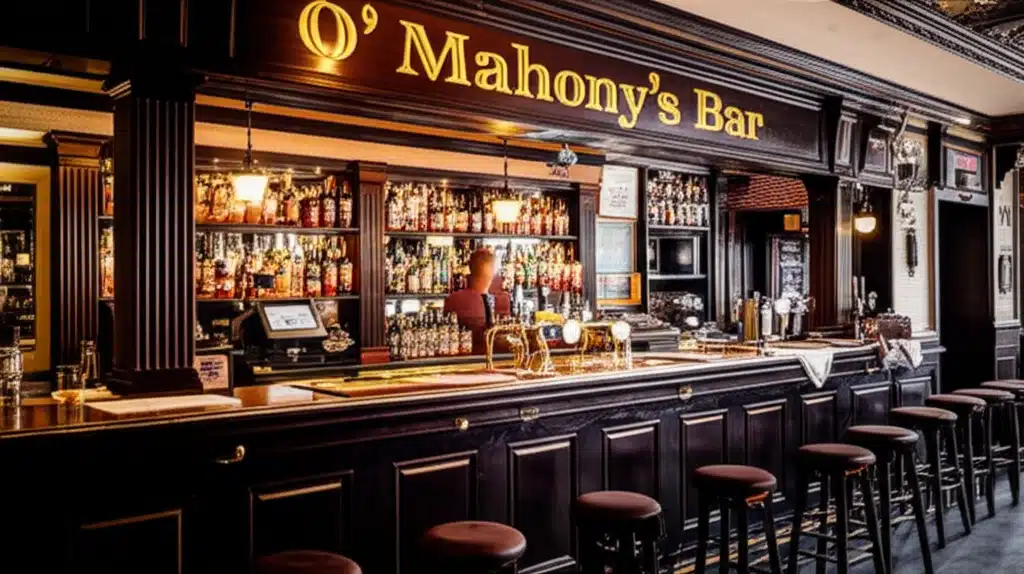 Táinse ag OMahonys Bar - Póbail agus Craic i gCeartlár na Cathrach