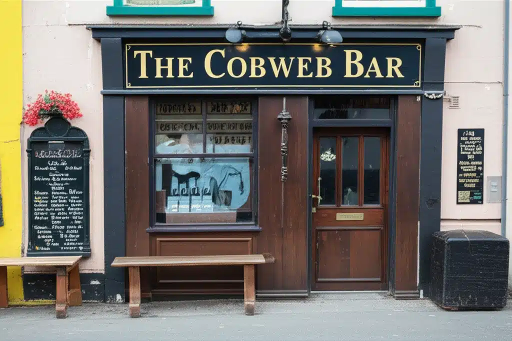 The Cobweb Bar 1 Táinse an Bháir: The Cobweb Bar, Áit Sóisialta Iontrálach