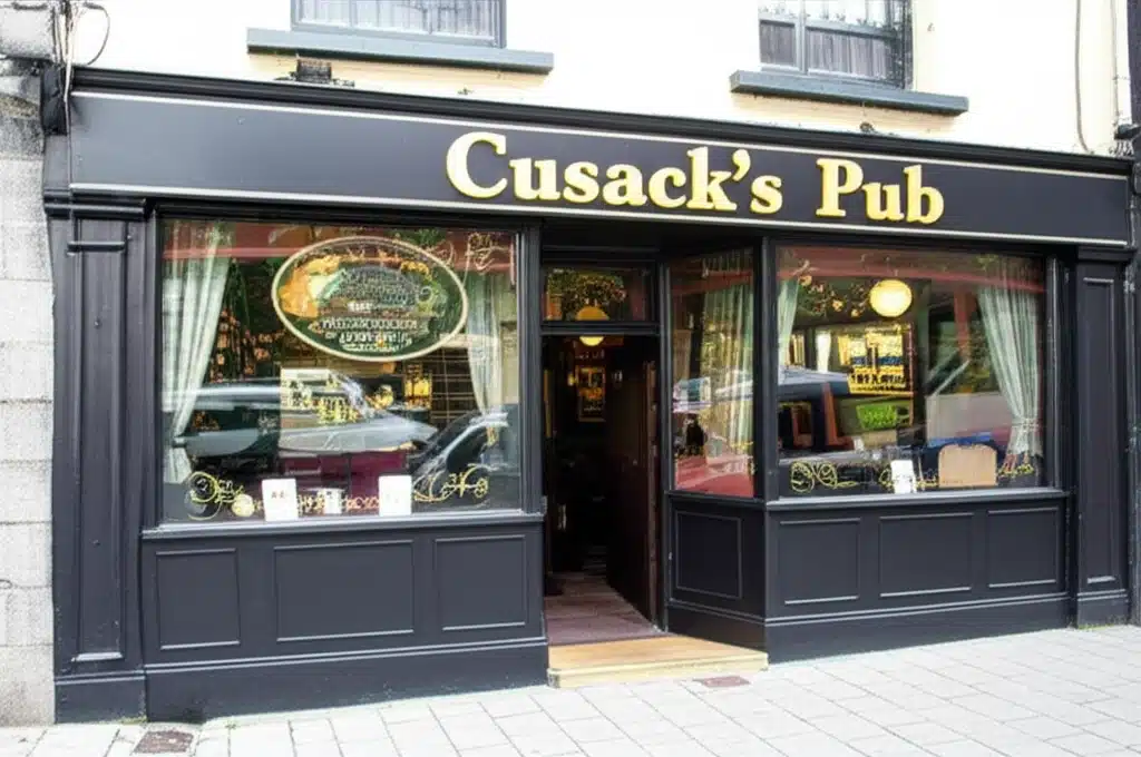 Cusack's Pub 1 Táinse an Púin Cusack: Áit Tionóil agus Ceoil