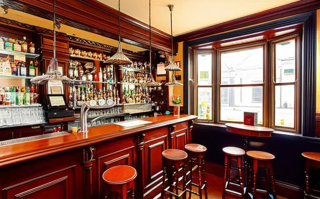 Táirdheála Gibbons’ Pillar House Bar, Áit Tionscail na hÉireann