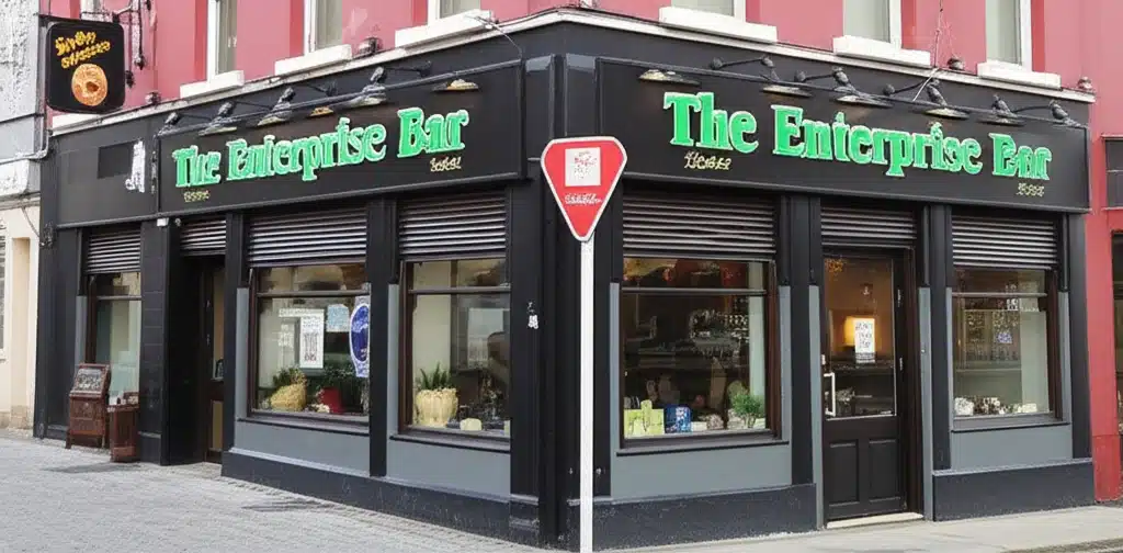 Táirgeadh Bar: Grianghraf de The Enterprise Bar - Teach Táirgeadh