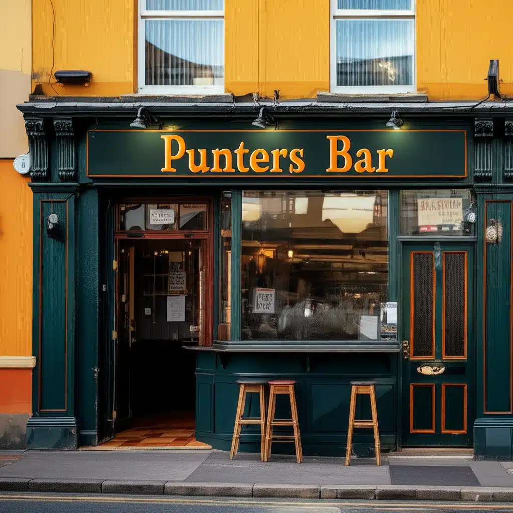 Punters Bar 1 Táirgí Punters Bar: Bain Sult as an Atmosfáir
