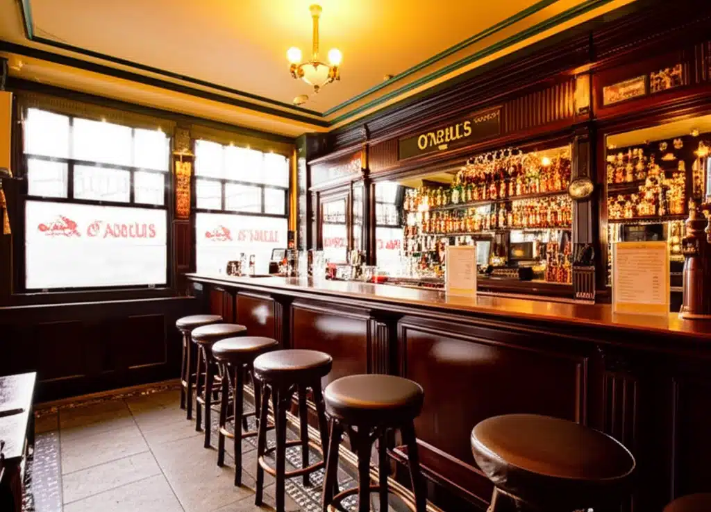 O'Neill's Bar 1 Táirneamh de ONeills Bar - Bá Idirnáisiúnta na hÉireann