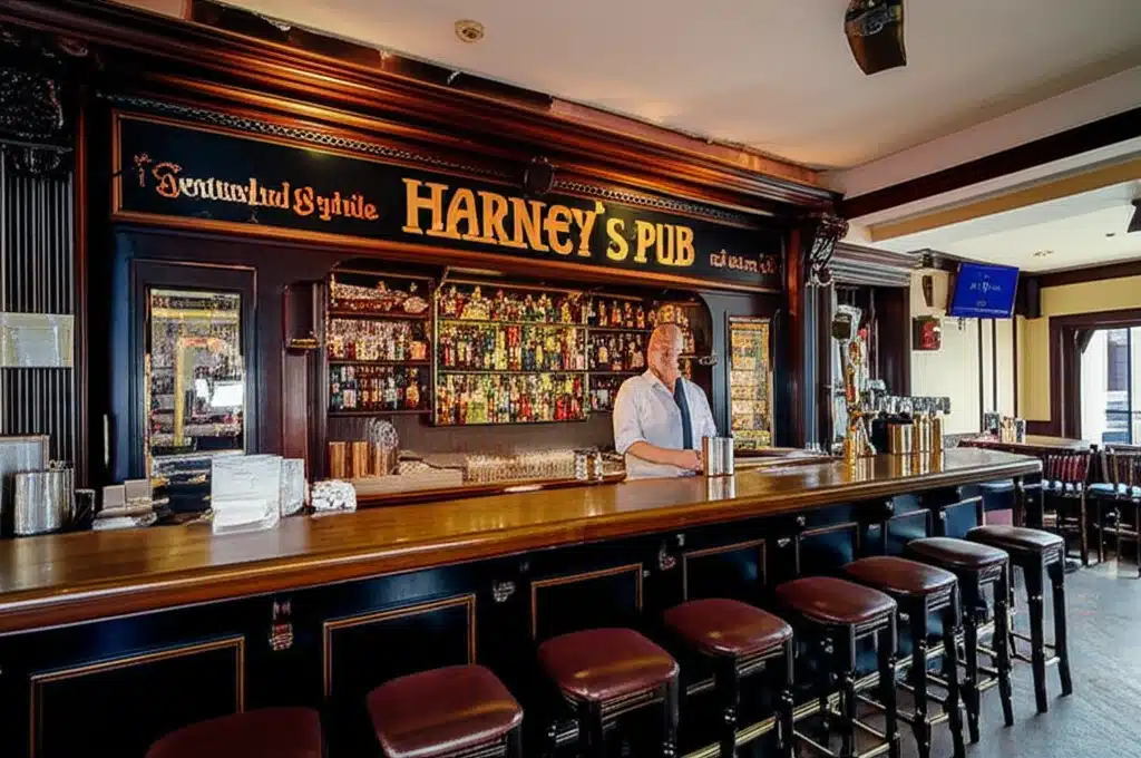 Harney's Pub 1 Táirse Harney: Pub Traidisiúnta na hÉireann