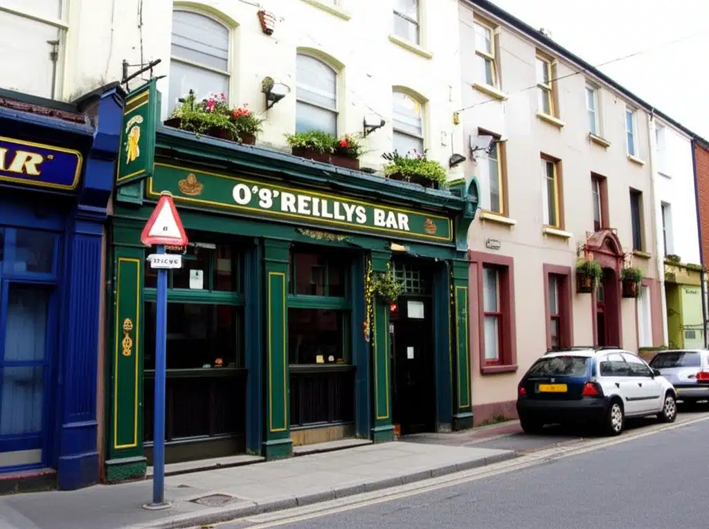 O'Reillys Bar 1 Táirseach OReillys Bar, Áit Sóisialta Ionfhabhtach in Éirinn