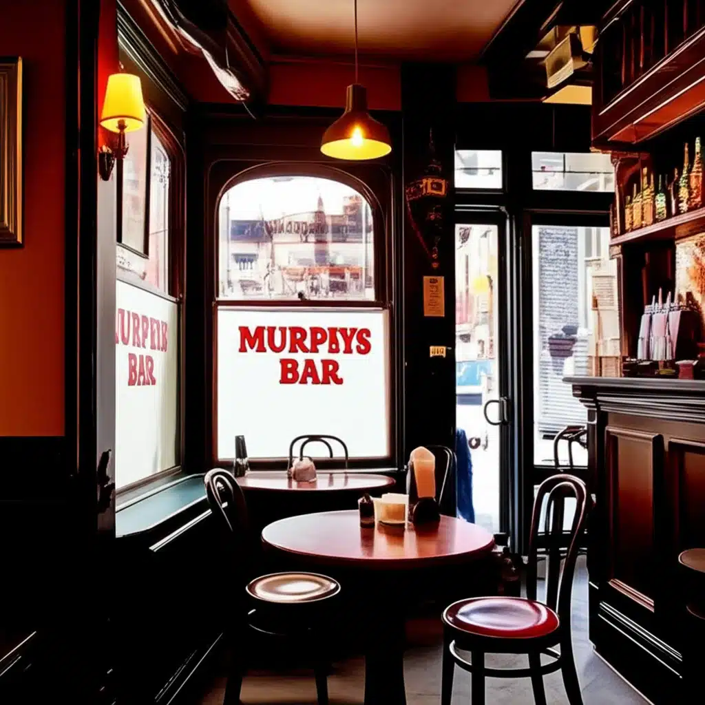 Táirseach de chaitheamh aimsire i nMurphys Bar, teach tábhairne traidisiúnta