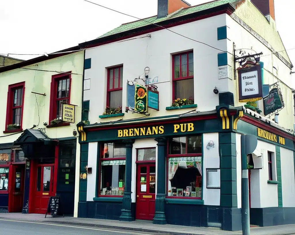 Brennans PUB 1 Táirseach de chuid Pub Brennans, Áit Sóisialta i gCroílár na Cathrach
