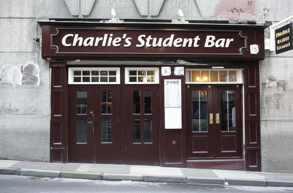 Charlie’s Student Bar 1 Táisceal Charlie - Bár na Mac Léinn