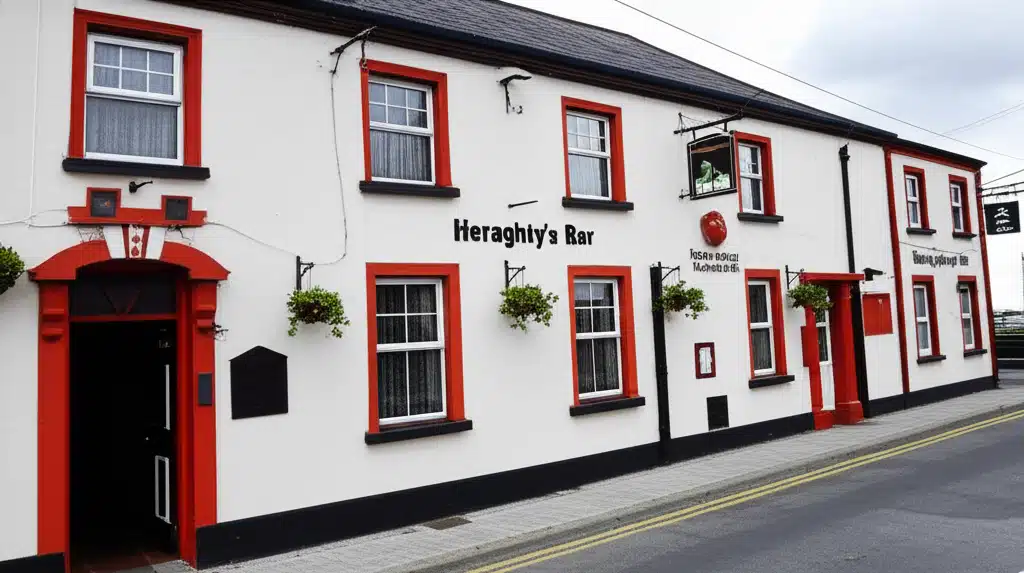 Heraghty's Bar 1 Táisceann Heraghty - Bí ag Seoladh le Grá i mBár Heraghty