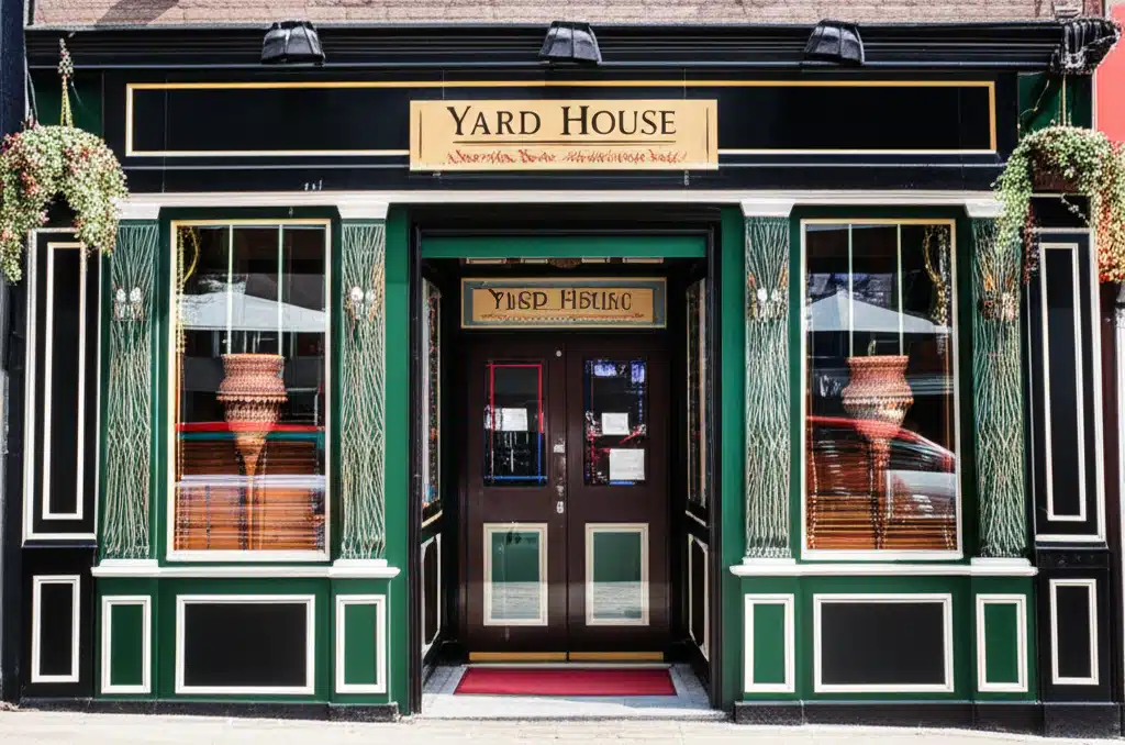 Taispeántas Yard House: Teach Béile agus Bia Iontrálach