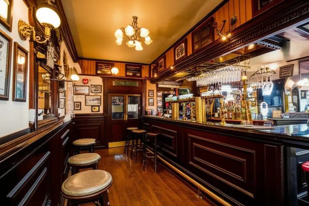 Geraghtys Bar & Lounge 1 Taispeántas de Ghrapa Geraghty: Bar agus Seomra Cónaithe