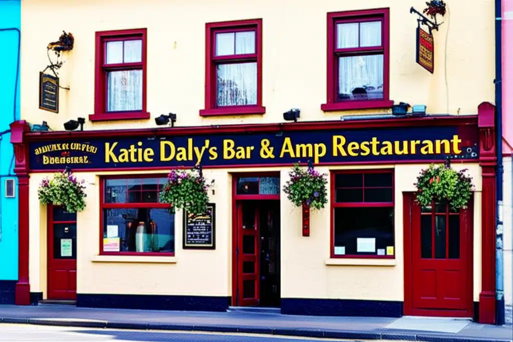Taispeántas de Katie Dalys Bar & Restaurant, Bia & Deoch