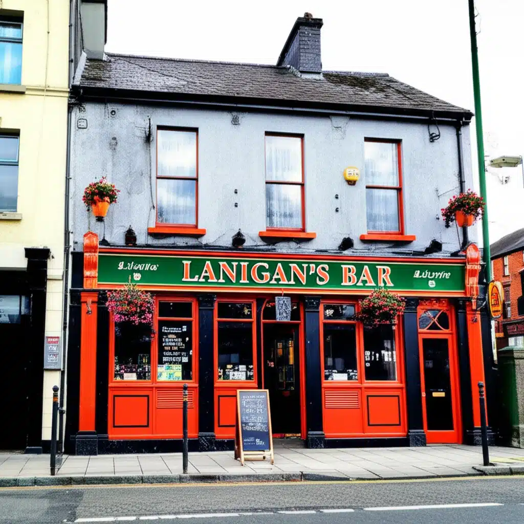 Lanigan's Bar 1 Taispeántas de Lanigans Bar, áit sóisialta agus ceoil