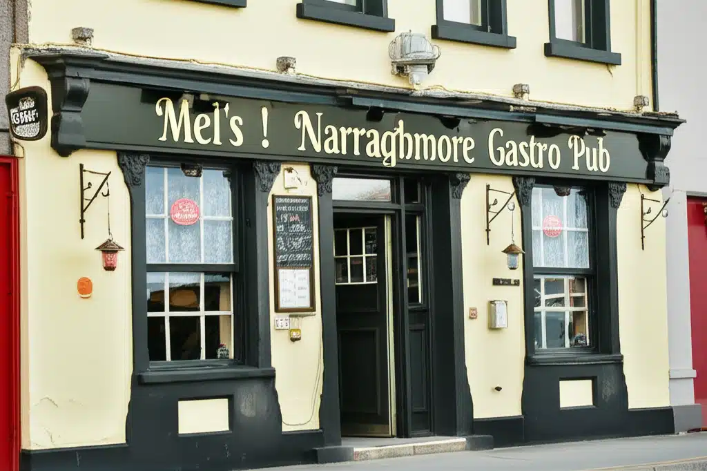 Taispeántas de Mels Narraghmore Gastro Pub - Bia & Deoch