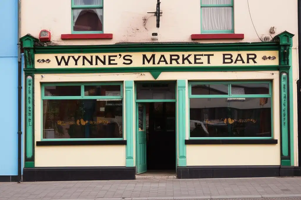 Wynne’s Market Bar 1 Taispeántas de Wynne’s Market Bar - Bá Imeall Mhargaidh