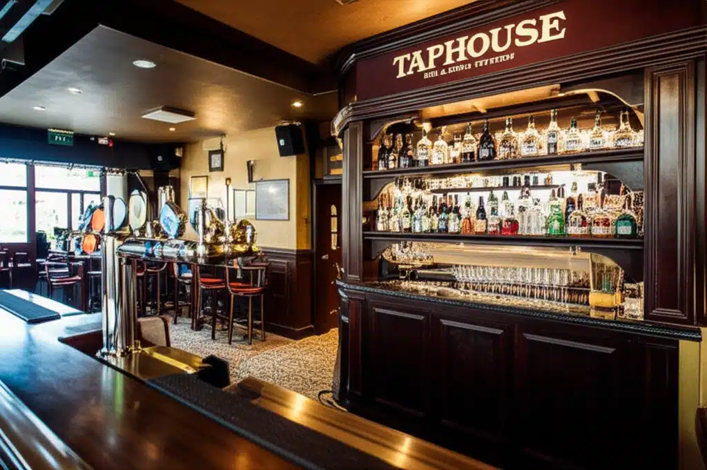 TapHouse Bar & Kitchen 1 TapHouse Bar & Kitchen: Bia, Deoch agus Ceol i gCúlra Sóisialta