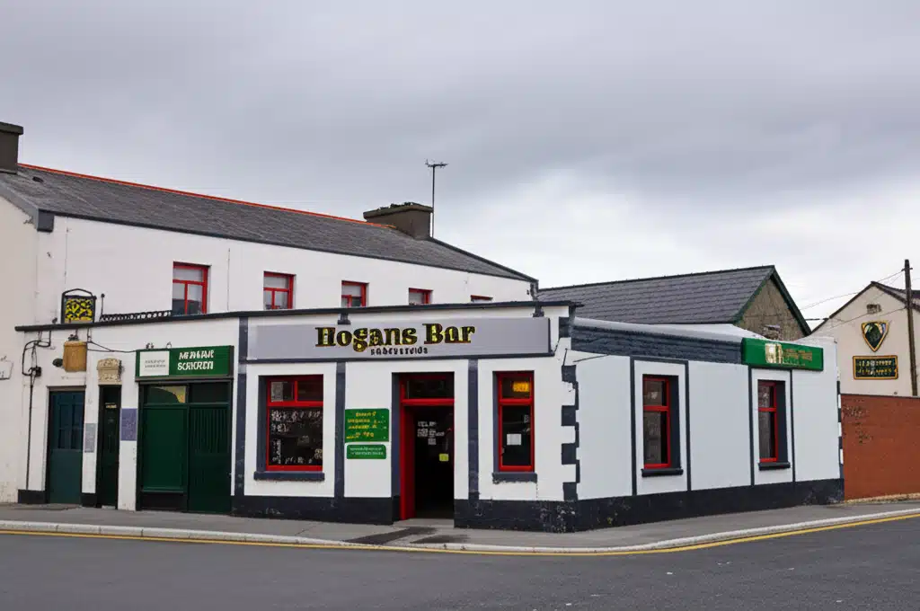 Táther Hogans Bar, Coolrain - Pobal agus Ceol